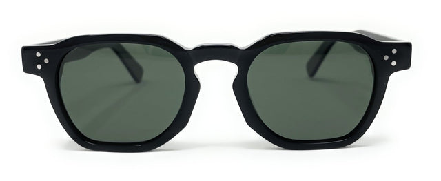 Como Black Acetate Sunglasses - Wilmok