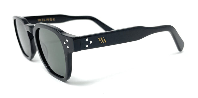 Como Black Acetate Sunglasses - Wilmok
