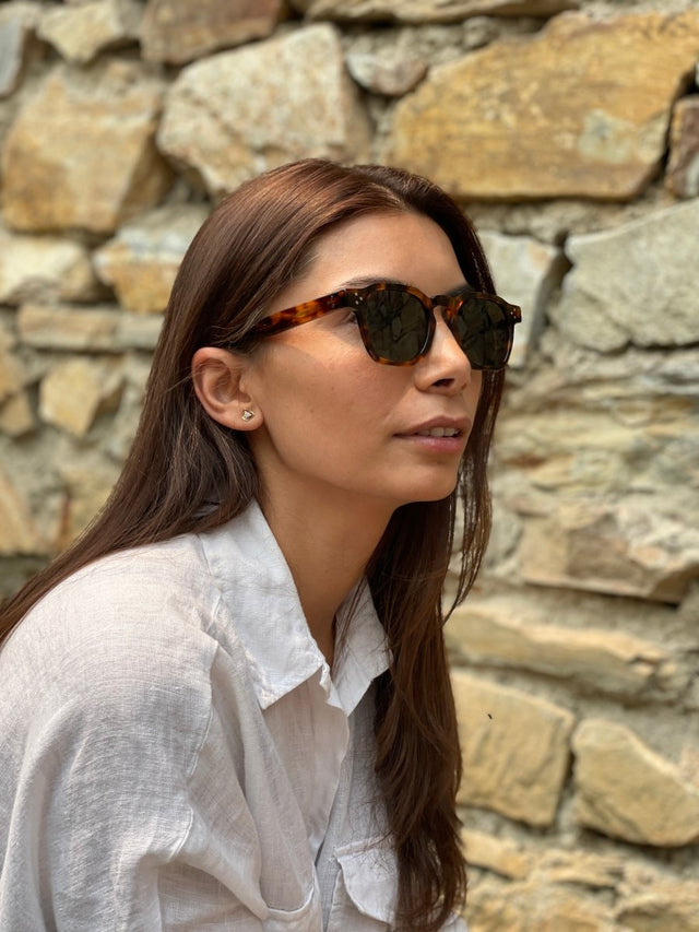 Como Tortoiseshell Acetate Sunglasses - Wilmok