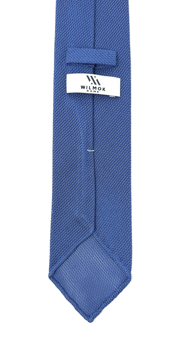 Cornflower Blue Grenadine Silk Tie - Wilmok