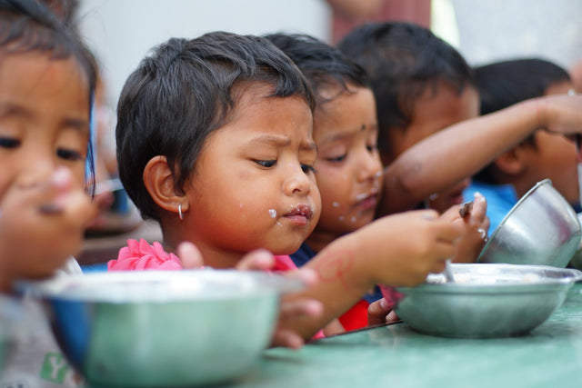 food for life children nepal wilmok