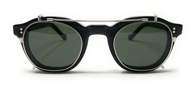 Siena Black Sunglasses with Clip on - Wilmok