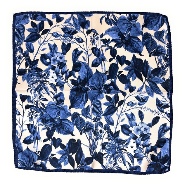 Blue Forest Pocket Square - Wilmok