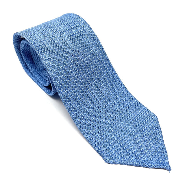 Grenadine Silk Tie - Light Blue - Wilmok