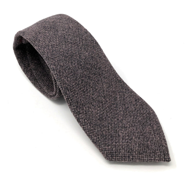 Italian Light Brown Handmade Wool Tie - Wilmok